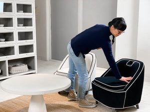 Lh Imports Ebony Club Chair - Luxurious Velvet Black Upholstery With Oak Legs For Stylish Home Decor Upgrade Black Pu Foam,Polyester Fiber,Fabric,Oak Rns026