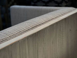 Lh Imports Raphael Sofa - Elevate Your Home Decor With Luxurious Comfort And Timeless Elegance Today! Light Grey White Pine,Polyester,Flax Fabric,Pu Foam Rns027