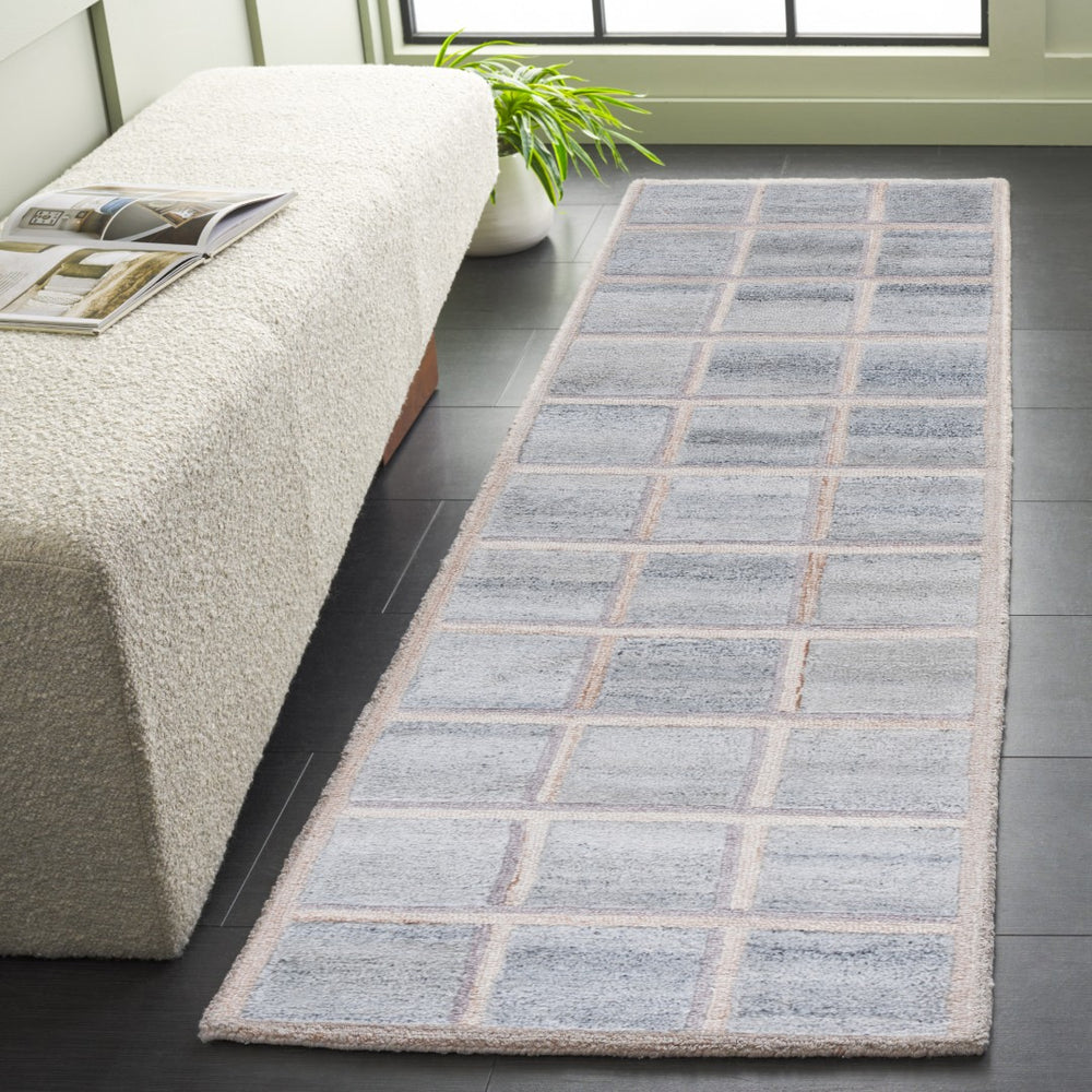 Safavieh Renewal Hand-tufted Area Rug – Timeless Elegance In Soft Colors For Cozy Home Décor Upgrade Beige ,Grey 90% Pet & 10% Cotton Rnw102b-8