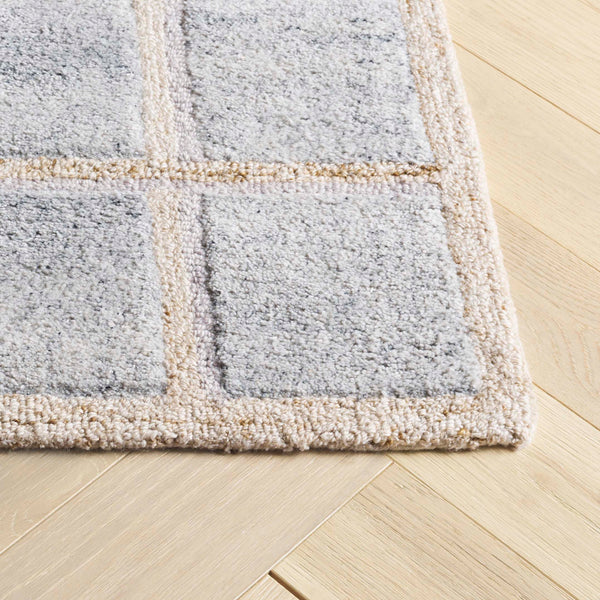 Safavieh Renewal Elegant Runner Rug - Hand-tufted Eco-friendly Design For Stylish Hallways & Entryways Beige ,Grey 90% Pet & 10% Cotton Rnw102b-5