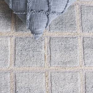 Safavieh Renewal Elegant Runner Rug - Hand-tufted Eco-friendly Design For Stylish Hallways & Entryways Beige ,Grey 90% Pet & 10% Cotton Rnw102b-5