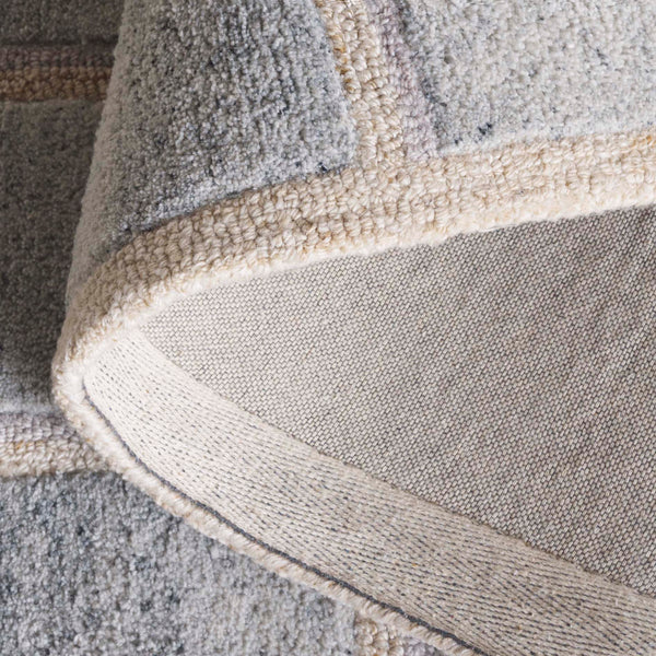 Safavieh Renewal Elegant Runner Rug - Hand-tufted Eco-friendly Design For Stylish Hallways & Entryways Beige ,Grey 90% Pet & 10% Cotton Rnw102b-5