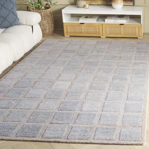 Safavieh Renewal Elegant Runner Rug - Hand-tufted Eco-friendly Design For Stylish Hallways & Entryways Beige ,Grey 90% Pet & 10% Cotton Rnw102b-5