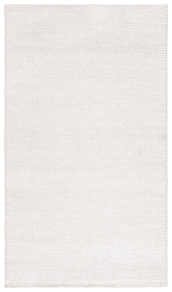 Safavieh Renewal Hand-Tufted Ivory Area Rug – Soft Polyester-Cotton Blend, Low-Profile Pile, Timeless Warmth And Texture 4'-0" x 6'-0" RNW151A-4