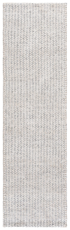 Safavieh Renewal Hand-Tufted Ivory Grey Runner Rug — Low-Profile 3/8" Pile, Durable Polyester-Cotton Craftsmanship 2'-3" x 8'-0" RNW151F-28