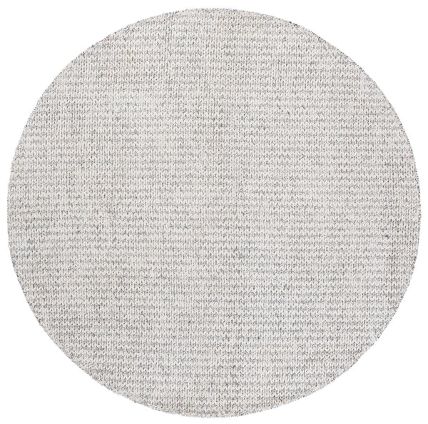 Safavieh Renewal Hand-Tufted Ivory Grey Area Rug — Low-Pile Coastal Elegance, Durable Soft Polyester Blend 3'-0" x 5'-0" RNW151F-3