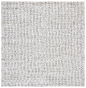 Safavieh Renewal Hand-Tufted Round Rug In Ivory & Grey — Plush Low-Profile 3/8" Pile, Durable Polyester-Cotton Blend 6'-0" x 6'-0" RNW151F-6R
