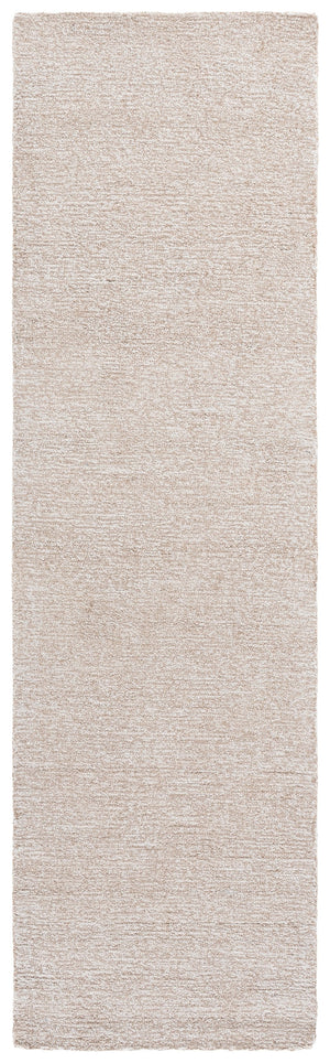 Safavieh Renewal Hand-Tufted Ivory Taupe Area Rug — Low-Profile 3/8" Pile, Durable Polyester-Cotton Blend, Artisanal Elegance 3'-0" x 5'-0" RNW152E-3
