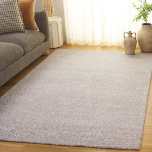 Safavieh Renewal Hand-Tufted Ivory Taupe Area Rug — Low-Profile 3/8" Pile, Durable Polyester-Cotton Blend, Artisanal Elegance 3'-0" x 5'-0" RNW152E-3