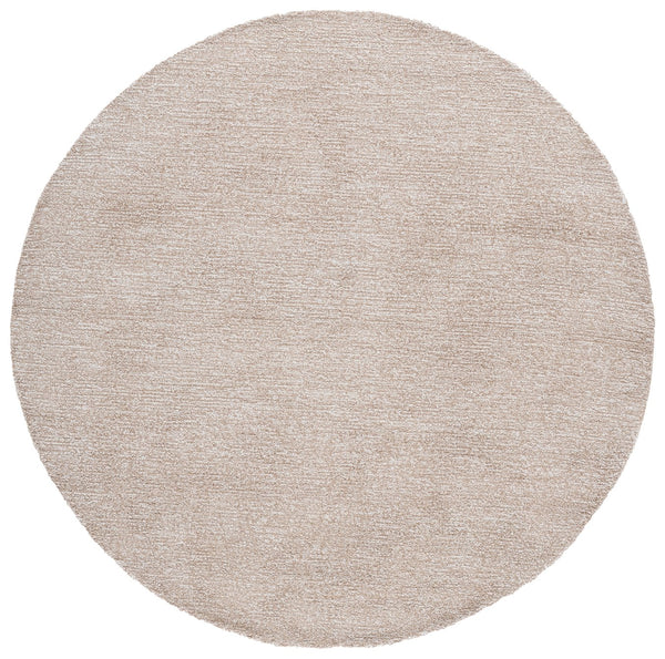 Safavieh Renewal Hand-Tufted Ivory Taupe Area Rug — Low-Profile 3/8" Pile, Durable Polyester-Cotton Blend, Artisanal Elegance 3'-0" x 5'-0" RNW152E-3