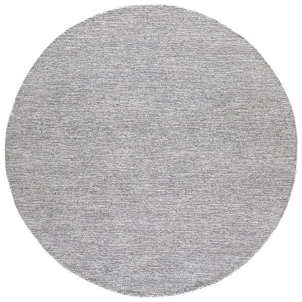 Safavieh Renewal Hand-Tufted Silver Ivory Area Rug — Low-Profile 3/8" Pile, Durable Polyester-Cotton Blend 6'-0" x 9'-0" RNW152G-6