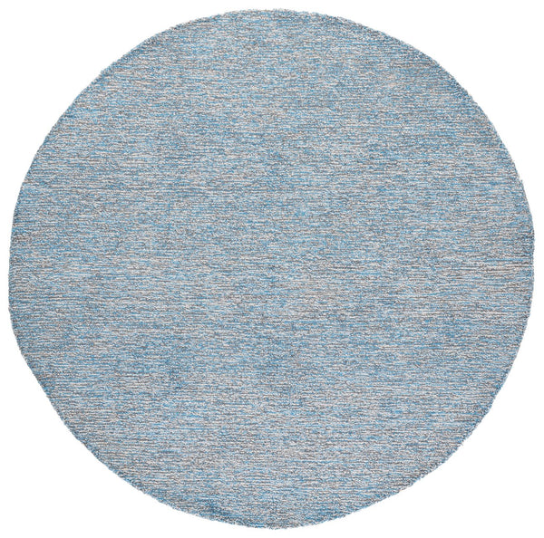 Safavieh Renewal Hand‑Tufted Blue And Ivory Area Rug — Plush 3/8" Pile, Durable Polyester-Cotton Blend, Versatile Style 3'-0" x 5'-0" RNW152M-3
