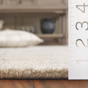 Safavieh Renewal Hand-tufted Area Rug - Luxurious Modern Design For Contemporary Interiors, Eco-friendly & Durable Beige 70% Pet Yarn,30% Wool Rnw201b-28