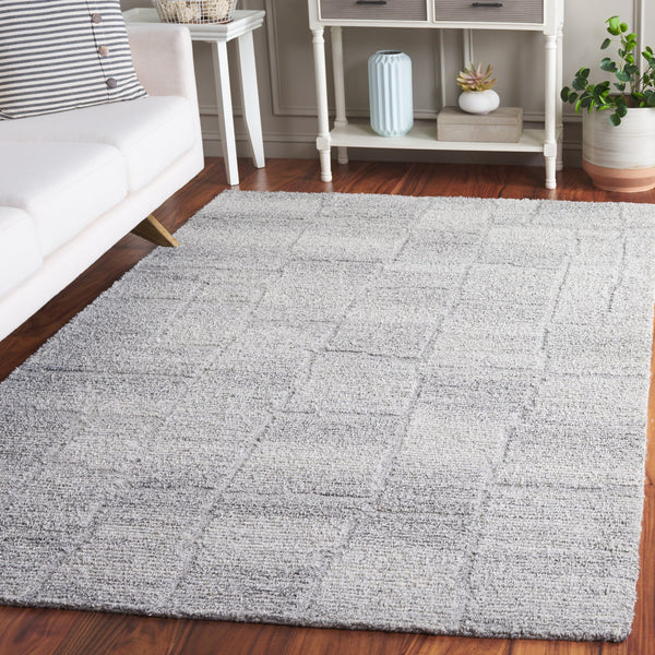 Safavieh Renewal Hand-tufted Area Rug - Luxurious Modern Design For Contemporary Interiors, Eco-friendly & Durable Grey 70% Pet Yarn,30% Wool Rnw201f-28