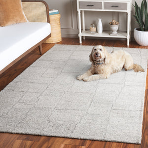 Safavieh Renewal Hand-tufted Area Rug - Luxurious Modern Design For Contemporary Interiors, Eco-friendly & Durable Light Grey 70% Pet Yarn,30% Wool Rnw201g-6r