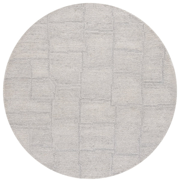 Safavieh Renewal Hand-tufted Area Rug - Luxurious Modern Design For Contemporary Interiors, Eco-friendly & Durable Light Grey 70% Pet Yarn,30% Wool Rnw201g-6r