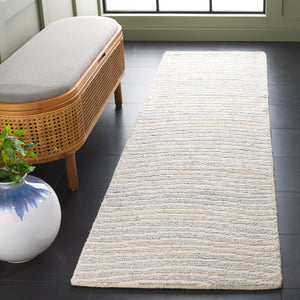 Safavieh Renewal Hand-tufted Area Rug In Soothing Colors For Modern Homes – Elegant Centerpiece For Any Room Light Blue ,Ivory 60% Pet Yarn,30% Wool,10% Cotton Rnw203l-3
