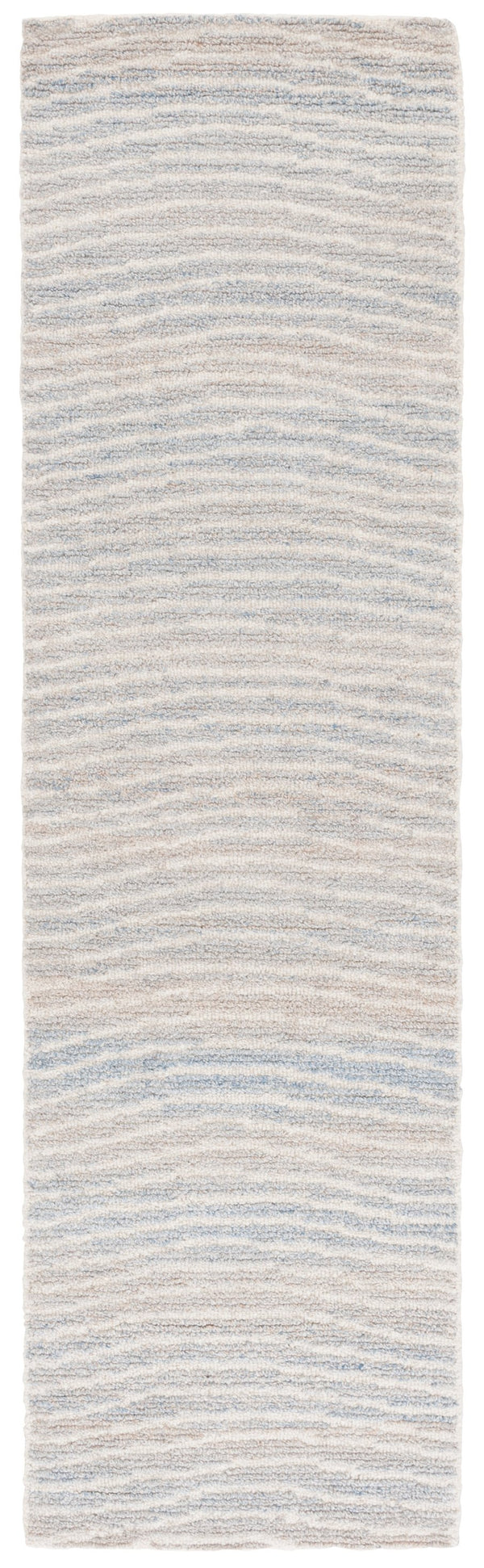 Safavieh Renewal Hand-tufted Area Rug In Soothing Colors For Modern Homes – Elegant Centerpiece For Any Room Light Blue ,Ivory 60% Pet Yarn,30% Wool,10% Cotton Rnw203l-3