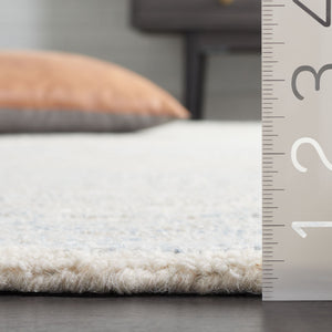 Safavieh Renewal Hand-tufted Area Rug In Soothing Colors For Modern Homes – Elegant Centerpiece For Any Room Light Blue ,Ivory 60% Pet Yarn,30% Wool,10% Cotton Rnw203l-3