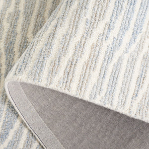 Safavieh Renewal Hand-tufted Area Rug In Soothing Colors For Modern Homes – Elegant Centerpiece For Any Room Light Blue ,Ivory 60% Pet Yarn,30% Wool,10% Cotton Rnw203l-3