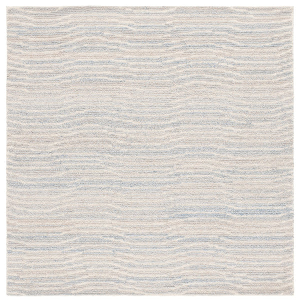 Safavieh Renewal Hand-tufted Area Rug In Soothing Colors For Modern Homes – Elegant Centerpiece For Any Room Light Blue ,Ivory 60% Pet Yarn,30% Wool,10% Cotton Rnw203l-3