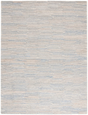 Safavieh Renewal Hand-tufted Area Rug In Soothing Colors For Modern Homes – Elegant Centerpiece For Any Room Light Blue ,Ivory 60% Pet Yarn,30% Wool,10% Cotton Rnw203l-3