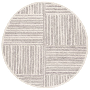 Safavieh Renewal Modern Hand-tufted Area Rug - Elegant Geometric Design For Stylish Home Décor Solutions Grey ,Ivory 60% Pet Yarn,30% Wool,10% Cotton Rnw208f-28