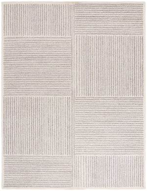 Safavieh Renewal Modern Hand-tufted Area Rug - Elegant Geometric Design For Stylish Home Décor Solutions Grey ,Ivory 60% Pet Yarn,30% Wool,10% Cotton Rnw208f-28