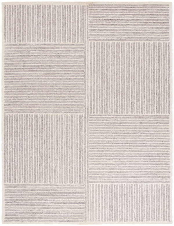 Safavieh Renewal Modern Hand-tufted Area Rug - Elegant Geometric Design For Stylish Home Décor Solutions Grey ,Ivory 60% Pet Yarn,30% Wool,10% Cotton Rnw208f-28