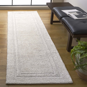 Safavieh Renewal Elegant Handwoven Area Rug - Timeless Comfort & Style For Any Home Decor Space Light Beige Wool,Polyester,& Cotton Rnw211b-6sq