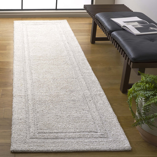 Safavieh Renewal Elegant Handwoven Area Rug - Timeless Comfort & Style For Any Home Decor Space Light Beige Wool,Polyester,& Cotton Rnw211b-6sq