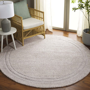 Safavieh Renewal Elegant Handwoven Area Rug - Timeless Comfort & Style For Any Home Decor Space Light Beige Wool,Polyester,& Cotton Rnw211b-6sq
