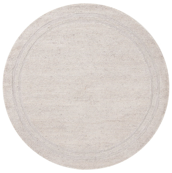 Safavieh Renewal Elegant Handwoven Area Rug - Timeless Comfort & Style For Any Home Decor Space Light Beige Wool,Polyester,& Cotton Rnw211b-6sq