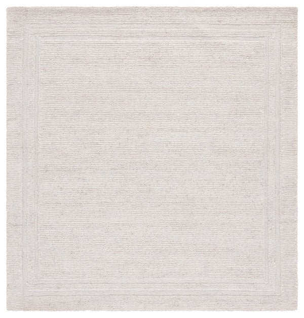 Safavieh Renewal Elegant Handwoven Area Rug - Timeless Comfort & Style For Any Home Decor Space Light Beige Wool,Polyester,& Cotton Rnw211b-6sq