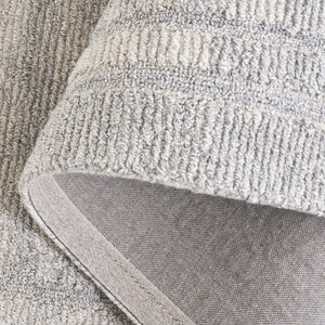 Safavieh Renewal Elegant Handwoven Area Rug - Timeless Comfort & Style For Any Home Decor Space Silver ,Grey Wool,Polyester,& Cotton Rnw211f-6