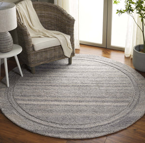 Safavieh Renewal Elegant Handwoven Area Rug - Timeless Comfort & Style For Any Home Decor Space Silver ,Grey Wool,Polyester,& Cotton Rnw211f-6