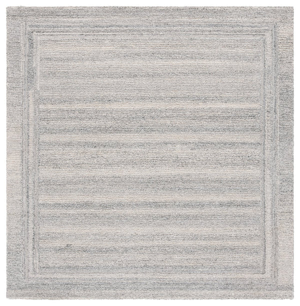 Safavieh Renewal Elegant Handwoven Area Rug - Timeless Comfort & Style For Any Home Decor Space Silver ,Grey Wool,Polyester,& Cotton Rnw211f-6