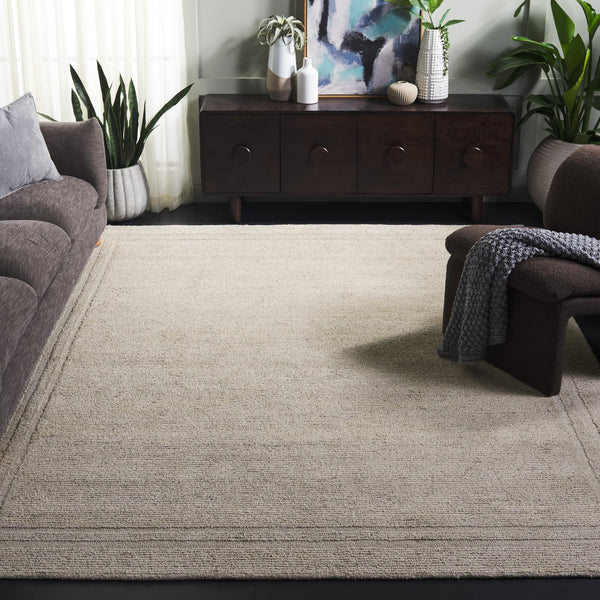 Safavieh Renewal Elegant Handwoven Area Rug - Timeless Comfort & Style For Any Home Decor Space Silver Wool,Polyester,& Cotton Rnw211g-28