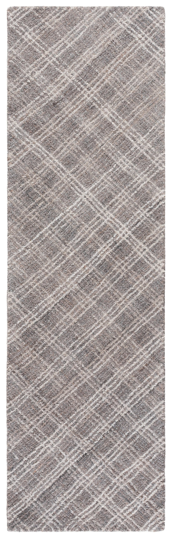 Safavieh Renewal Hand-Tufted Grey Area Rug — Plush Polyester Pile, Minimalist Solid Design, Durable Comfort 6'-0" x 6'-0" RNW252F-6SQ
