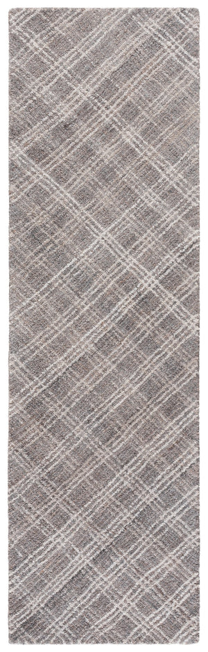 Safavieh Renewal Hand-Tufted Grey Area Rug — Minimalist Solid Polyester Pile, Low-Profile Plush Comfort For Rooms 9'-0" x 12'-0" RNW252F-9