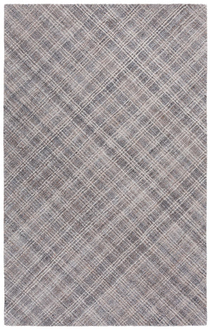 Safavieh Renewal Hand-Tufted Grey Area Rug — Plush Polyester Pile, Minimalist Solid Design, Durable Comfort 6'-0" x 6'-0" RNW252F-6SQ