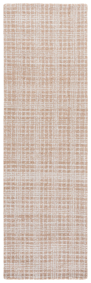 Safavieh Renewal Hand-Tufted Beige Runner Rug — Soft Polyester Pile, Low 5/8" Cushion, Modern Hallway Accent 2'-3" x 8'-0" RNW253B-28