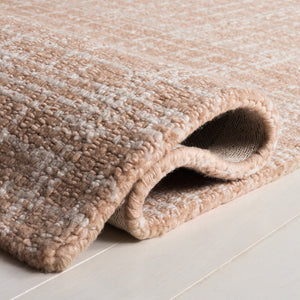 Safavieh Renewal Hand‑Tufted Round Beige Rug, Soft Polyester Pile, Low Profile 5/8" For Modern Living Spaces 6'-0" x 6'-0" RNW253B-6R