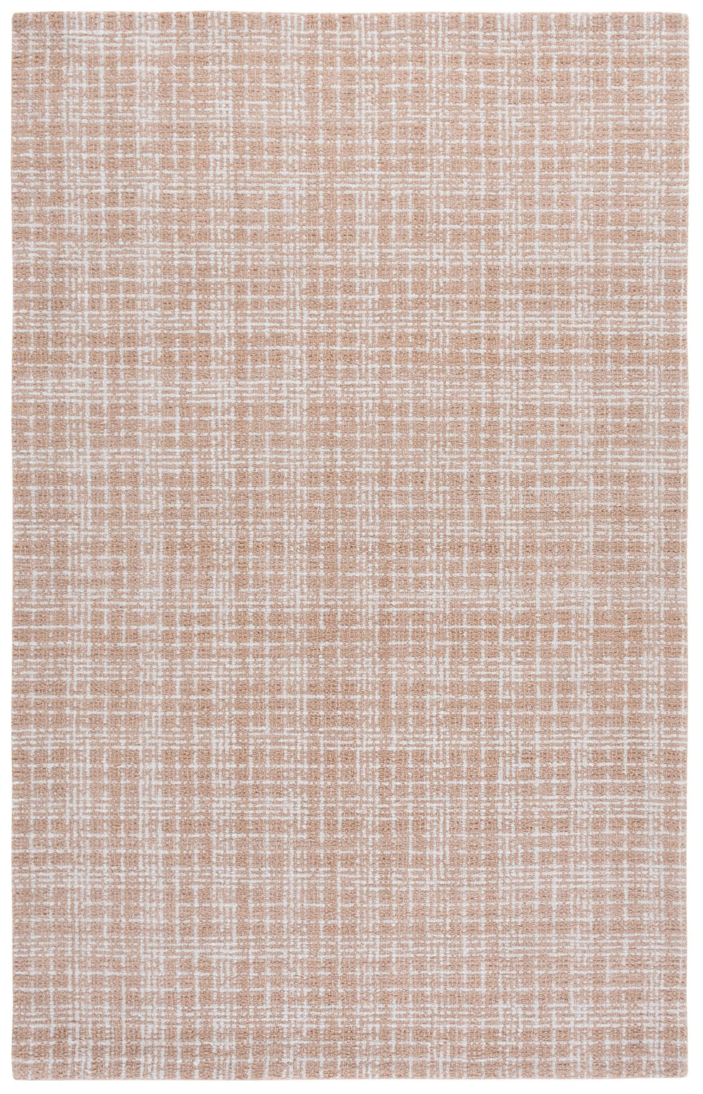 Safavieh Renewal Beige Hand-Tufted Area Rug, Low-Profile 5/8" Pile, Soft Polyester, Modern Minimalist Anchor 6'-0" x 9'-0" RNW253B-6