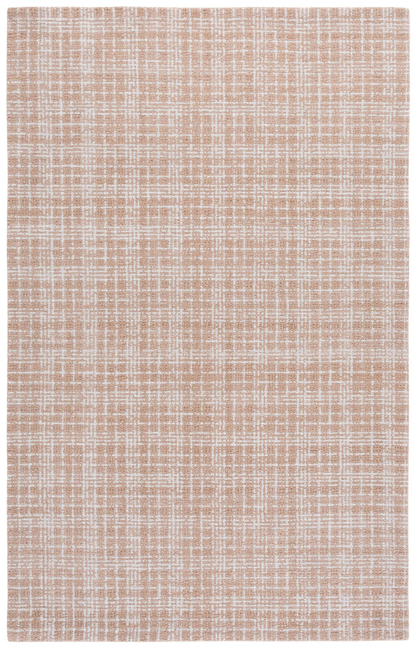 Safavieh Renewal Hand‑Tufted Round Beige Rug, Soft Polyester Pile, Low Profile 5/8" For Modern Living Spaces 6'-0" x 6'-0" RNW253B-6R