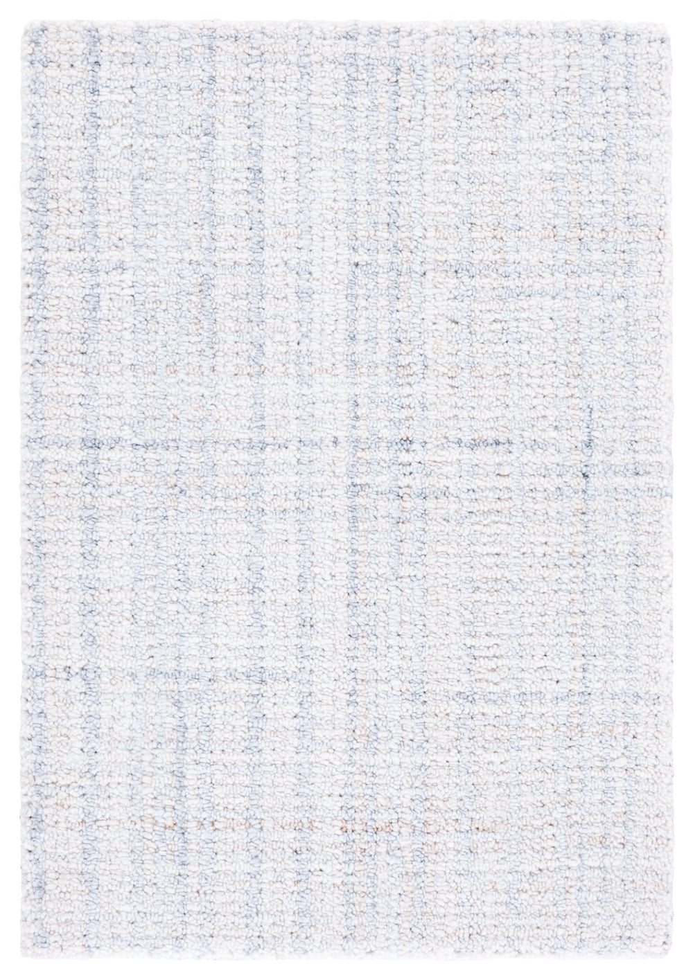 Safavieh Renewal Hand-Tufted Grey Ivory Runner Rug, Low-Profile 5/8" Pile, Durable Polyester, Minimalist Elegance 2'-3" x 8'-0" RNW254F-28