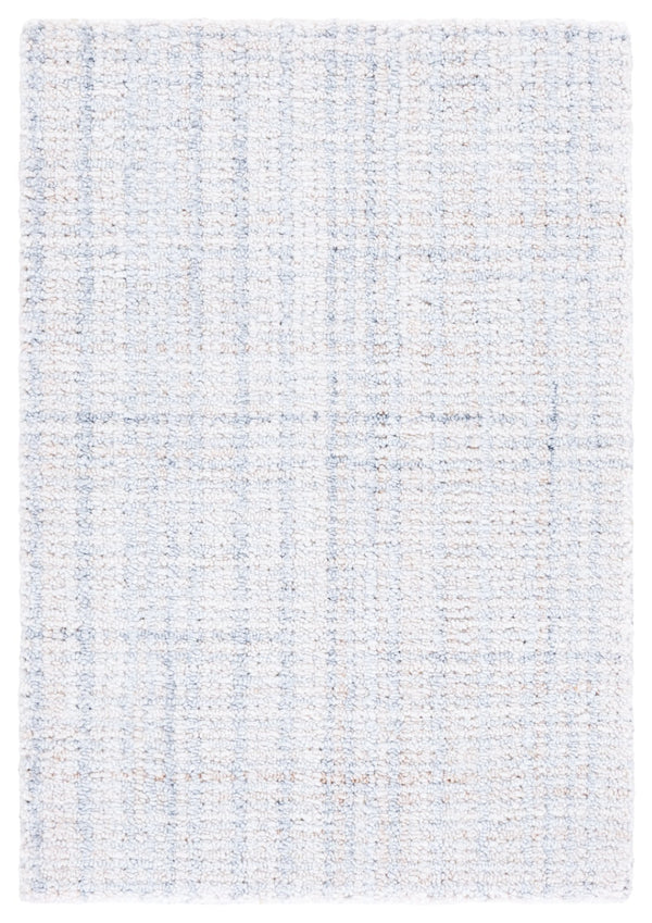Safavieh Renewal Hand-Tufted Grey Ivory Runner Rug, Low-Profile 5/8" Pile, Durable Polyester, Minimalist Elegance 2'-3" x 8'-0" RNW254F-28