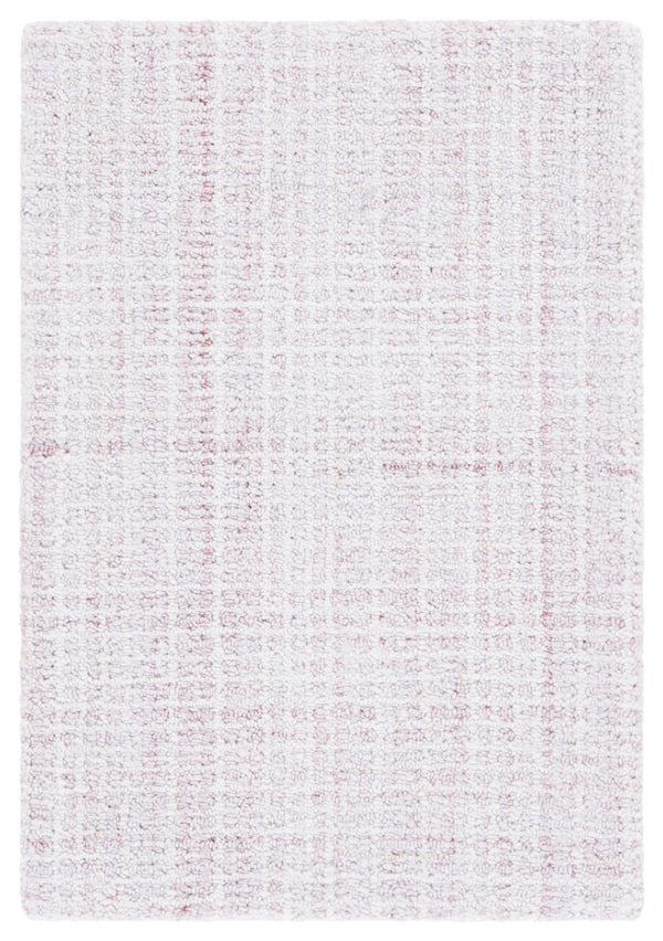 Safavieh Renewal Hand‑Tufted Blush Pink Round Rug — Soft Polyester Pile, Minimalist Modern Accent For Living Spaces 6'-0" x 6'-0" RNW254U-6R
