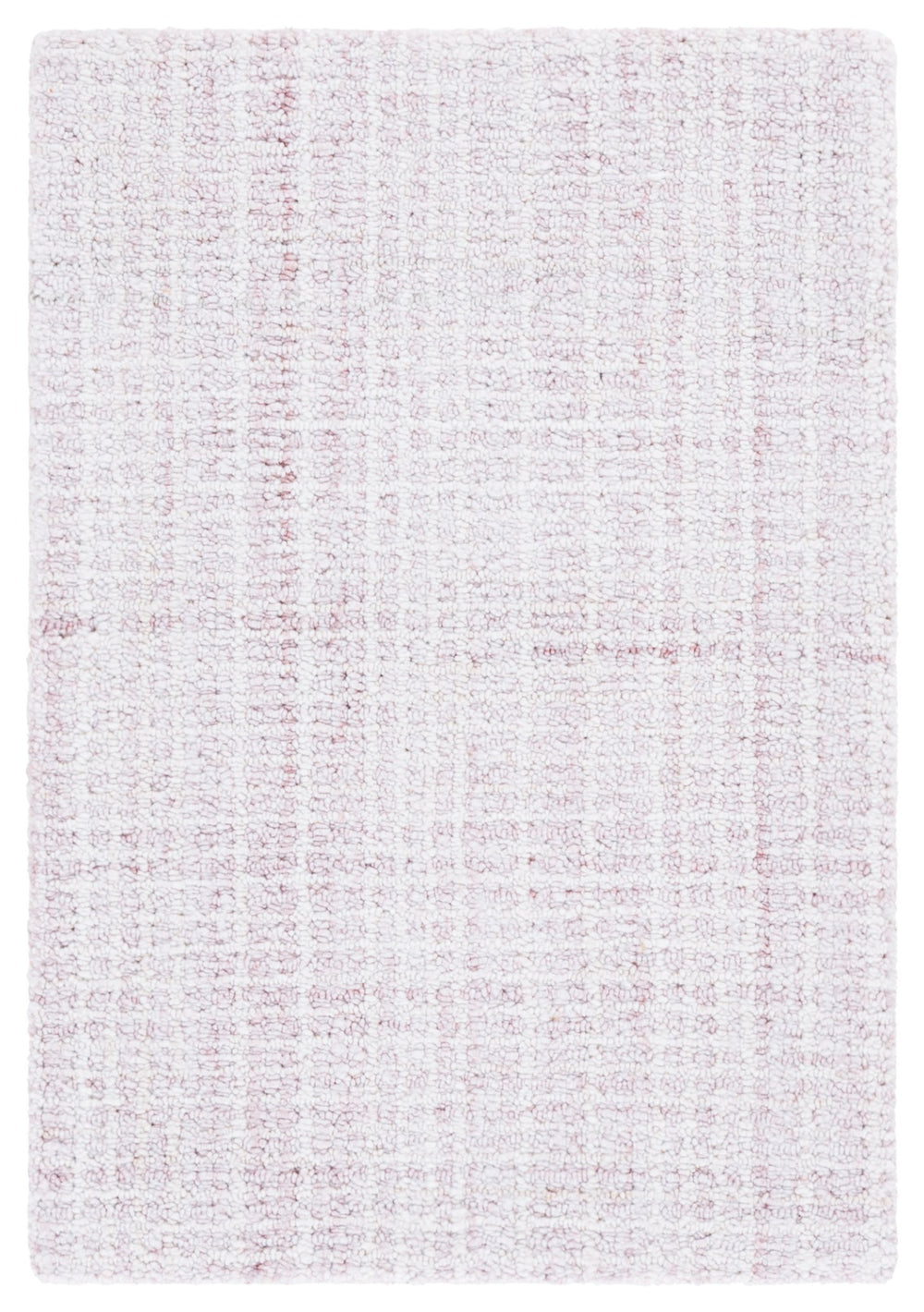 Safavieh Renewal Hand-Tufted Blush Pink Area Rug — Soft Polyester Pile, Minimalist Solid Hue For Cozy Spaces 4'-0" x 6'-0" RNW254U-4