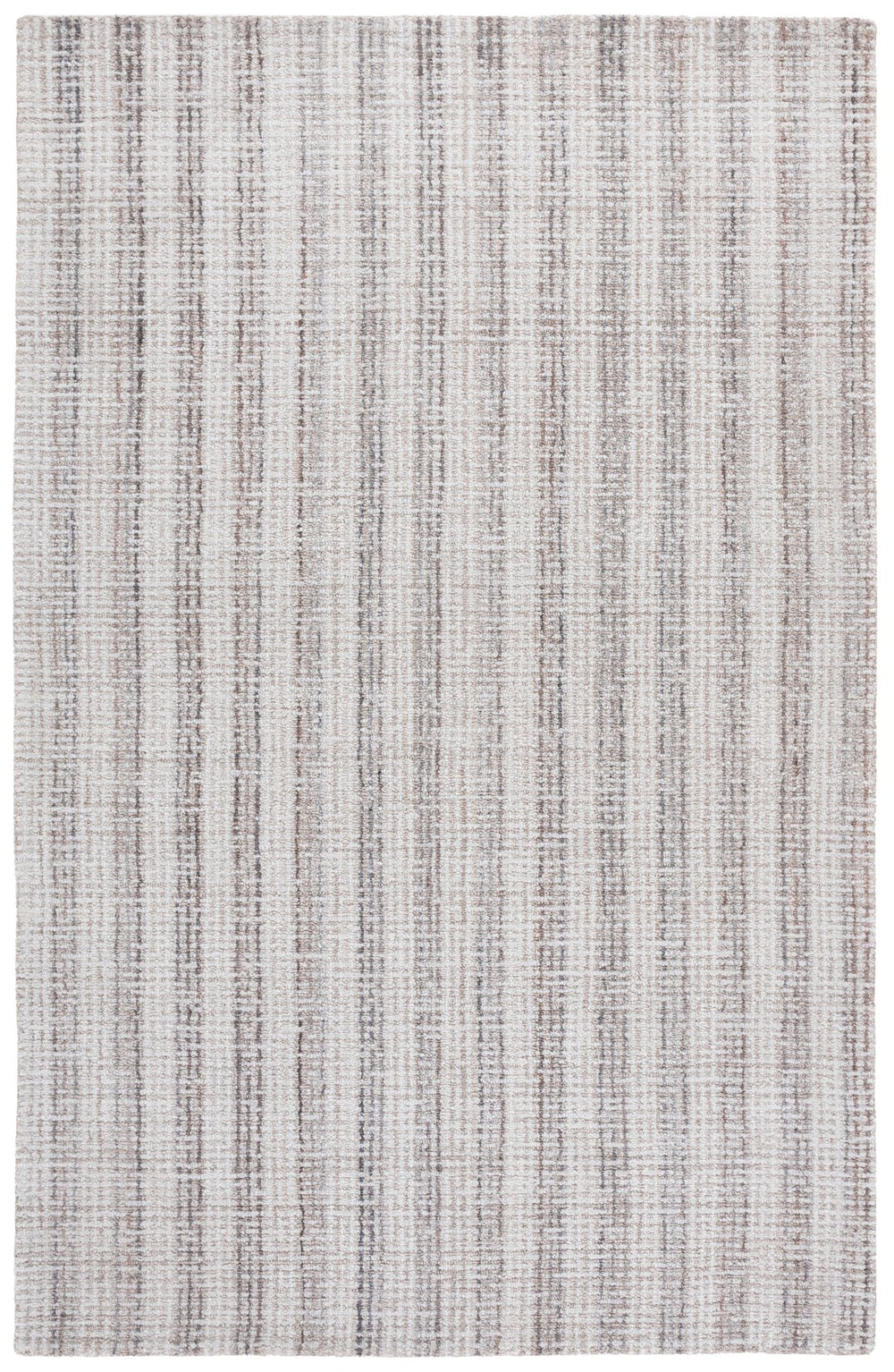 Safavieh Renewal Hand-Tufted Round Area Rug In Beige And Brown — Soft Polyester Pile, Low-Profile Texture, Versatile DéCor-Friendly Accent (6 Ft) 6'-0" x 6'-0" RNW255B-6R